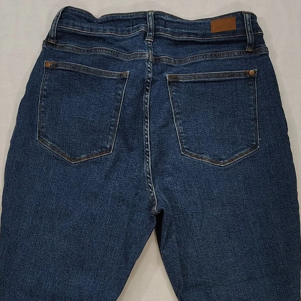 Judy Blue Skinny Fit Jeans Womens Size 14W High Rise Blue Denim Pockets Stretch - Picture 4 of 16